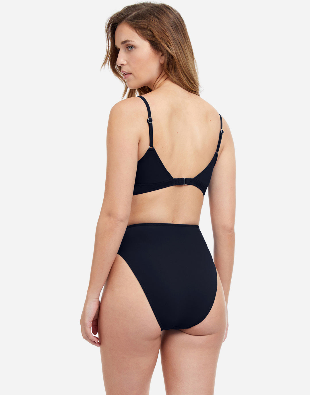 Profile California Girl Belted Bikini Pant - Black - Simply Beach UK
