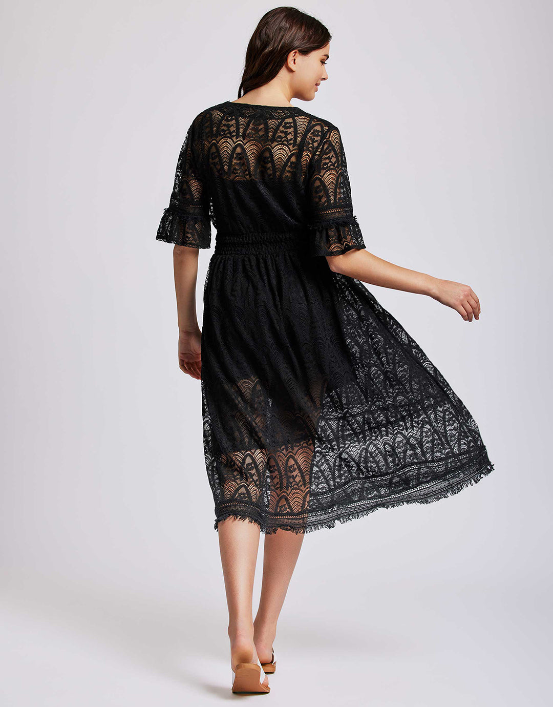 Celine Maxi Dress - Black - Simply Beach UK