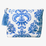 Maya Paisley Clutch Bag - Multi Blue - Simply Beach UK