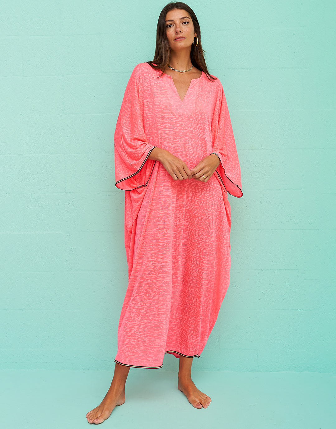 Iris Kaftan - Hot Pink - Simply Beach UK