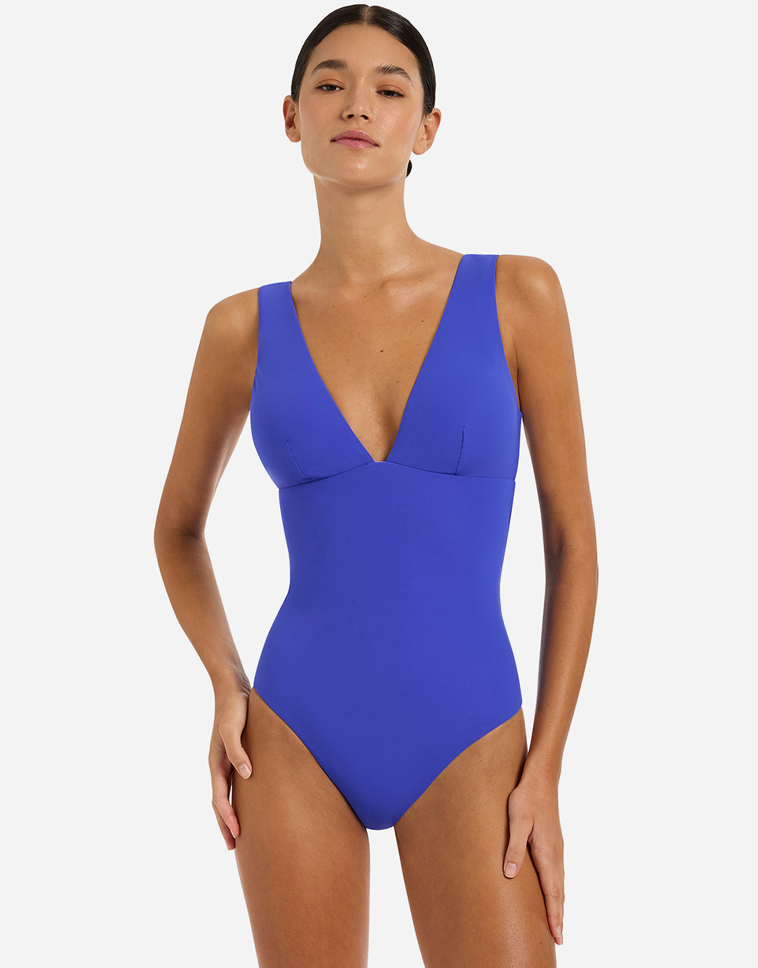 Jetset Plunge Swimsuit - Sapphire - Simply Beach UK