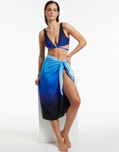 Oia Sunset Sarong - Ocean - Simply Beach UK