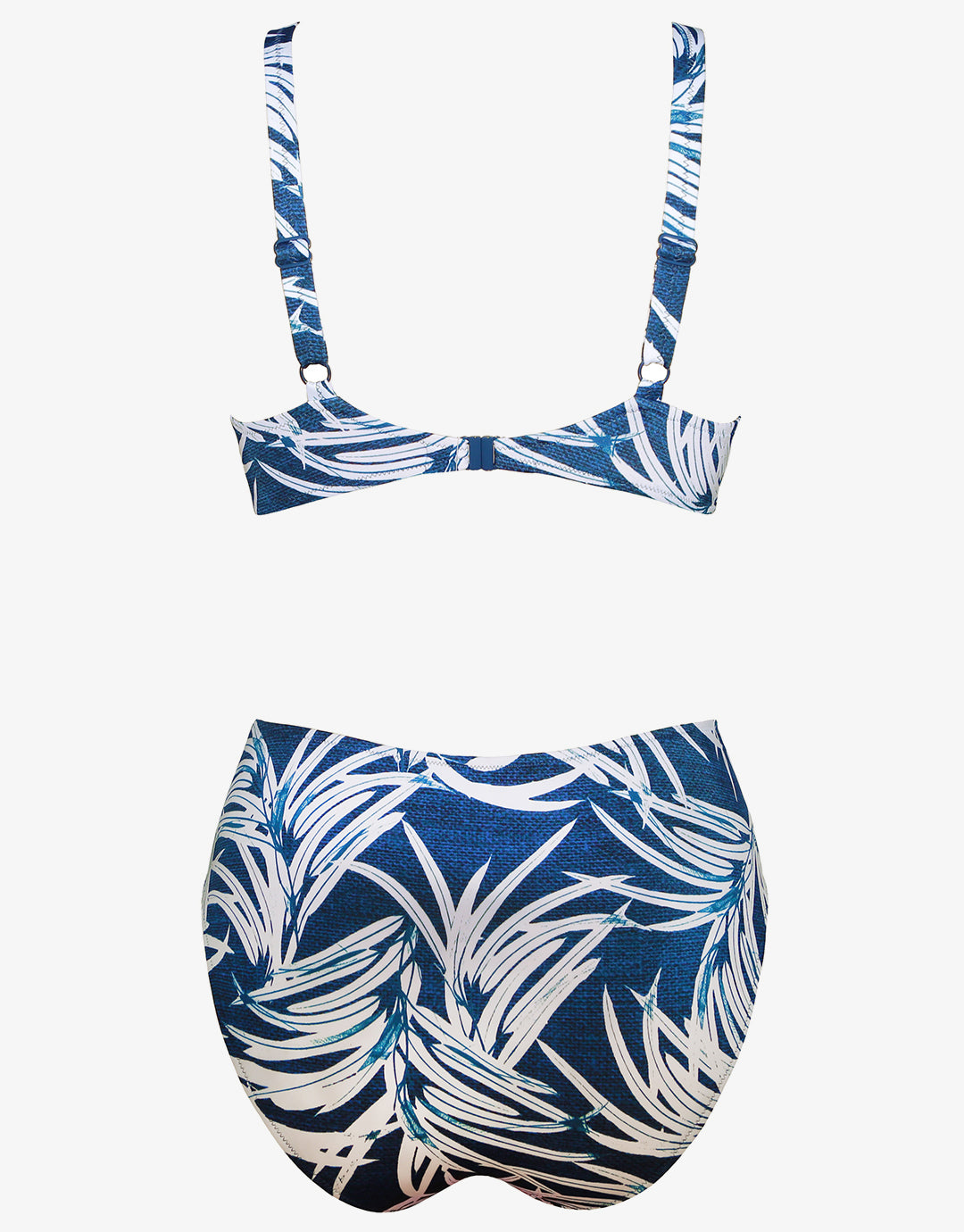 Jean Breeze Underwired Bikini Set - Denim White - Simply Beach UK