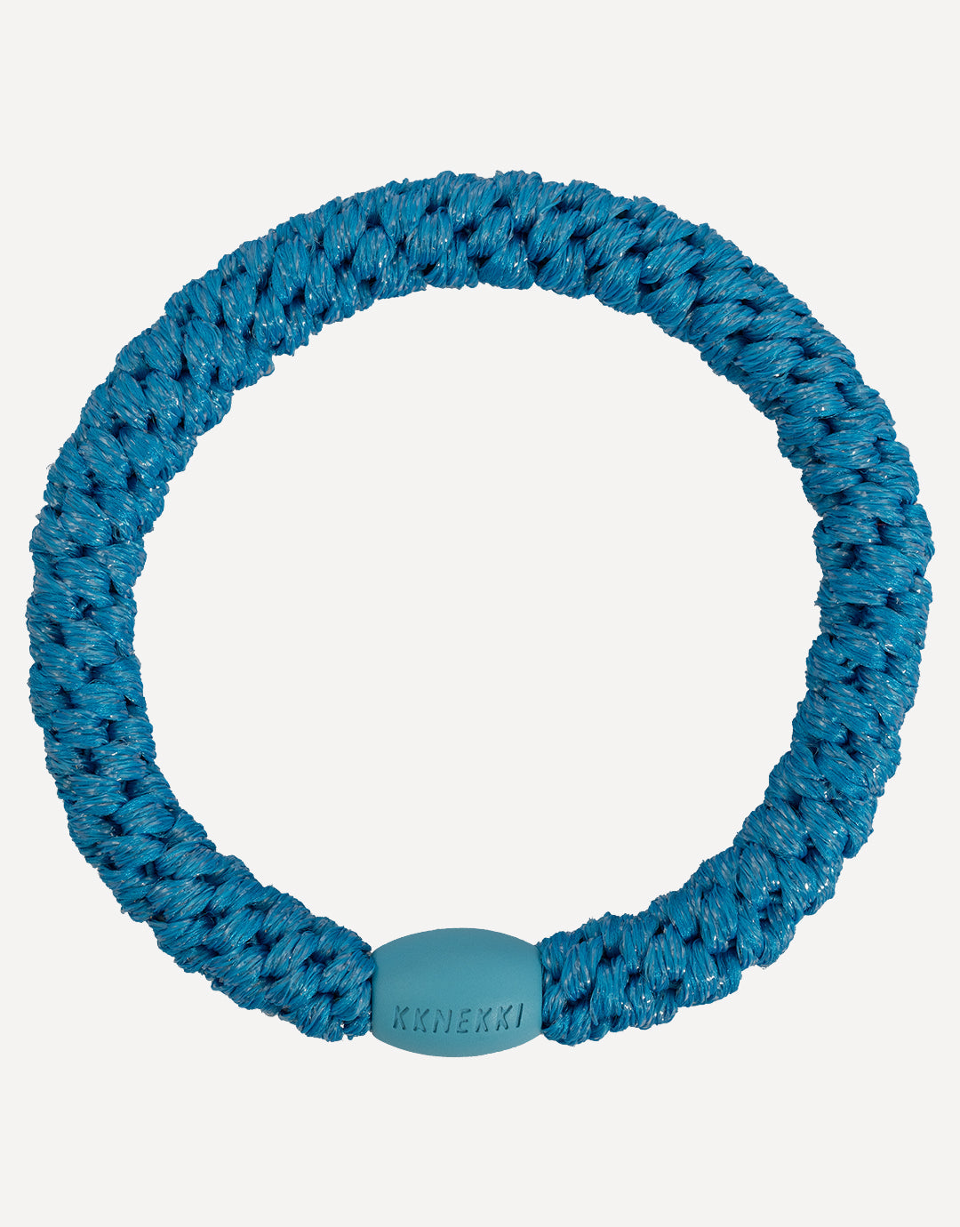 Original Hair Tie Azure Blue Glitter Simply Beach UK