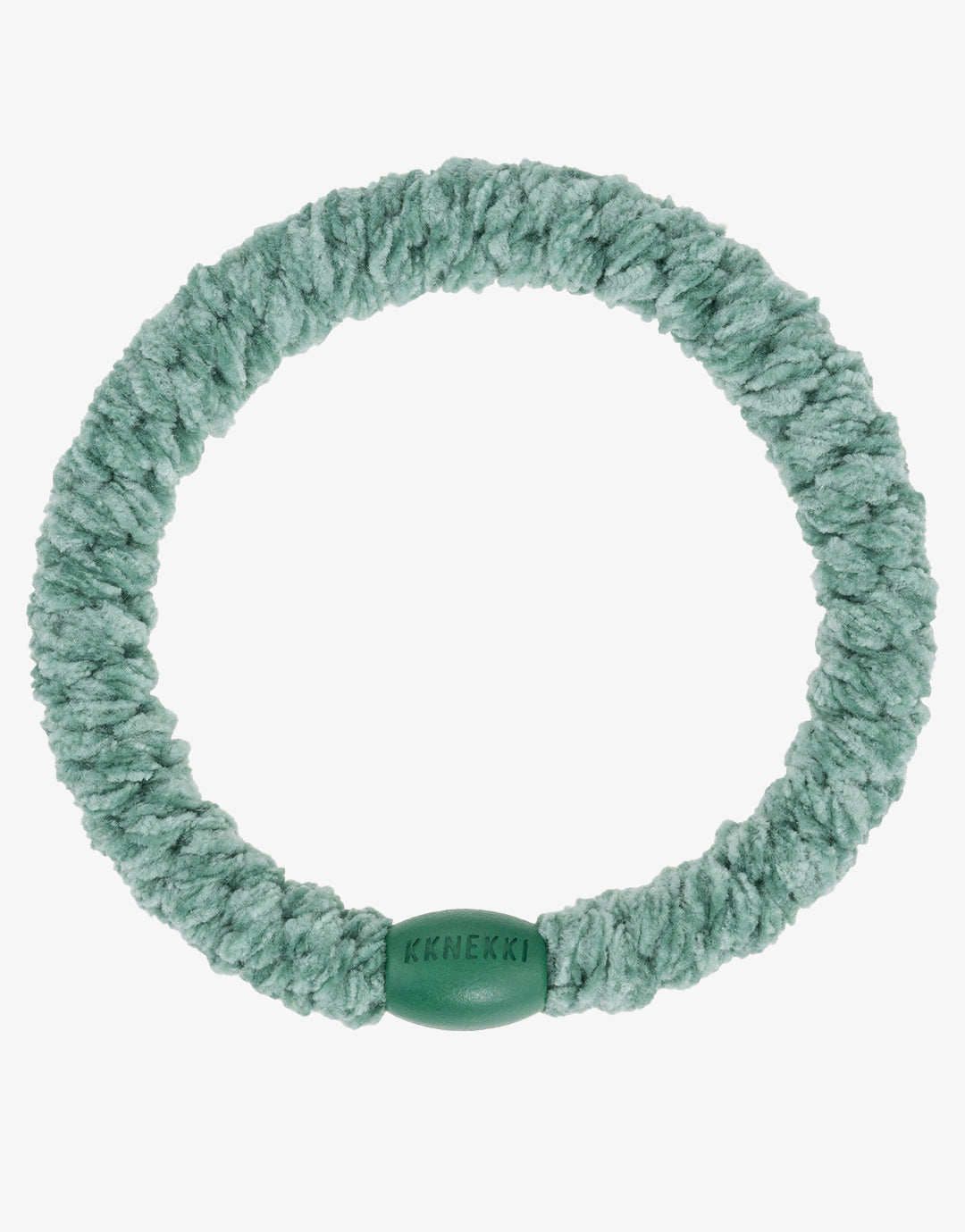 Velvet Hair Tie - Faded Green - Simply Beach UK