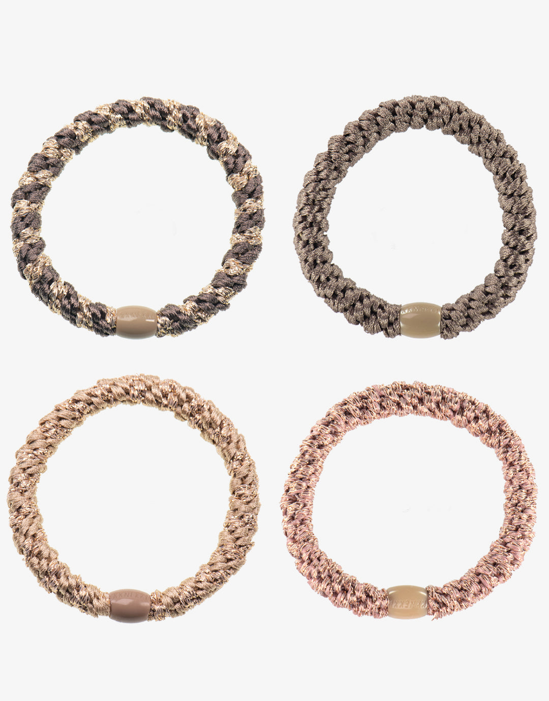 Original Hair Tie Bundle - Beiges and Pinks - Simply Beach UK