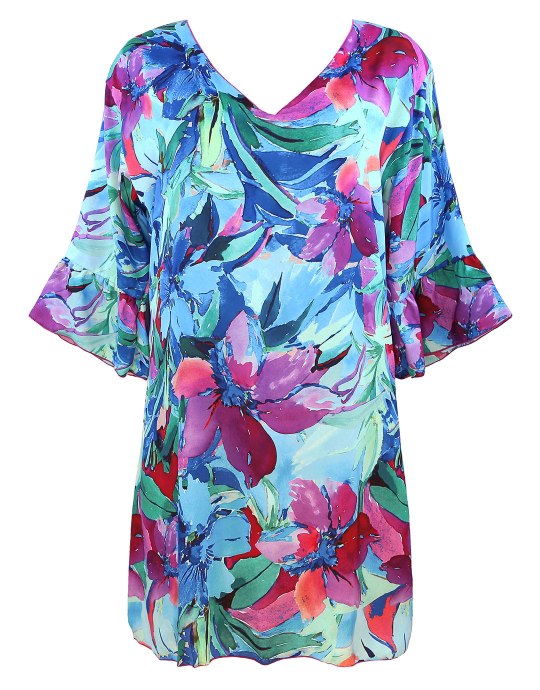 Malena Beach Dress - Turquoise - Simply Beach UK
