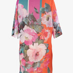 Melania Estefani Beach Shirt - Floral Multi - Simply Beach UK