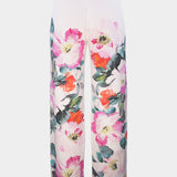 Melania Beach Trouser - Floral Multi - Simply Beach UK