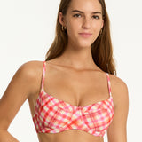 Somerset Balconette Bikini Top - Pink - Simply Beach UK