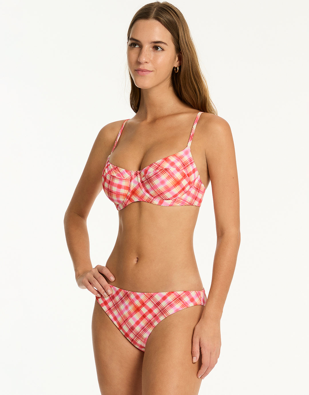 Somerset Balconette Bikini Top - Pink - Simply Beach UK