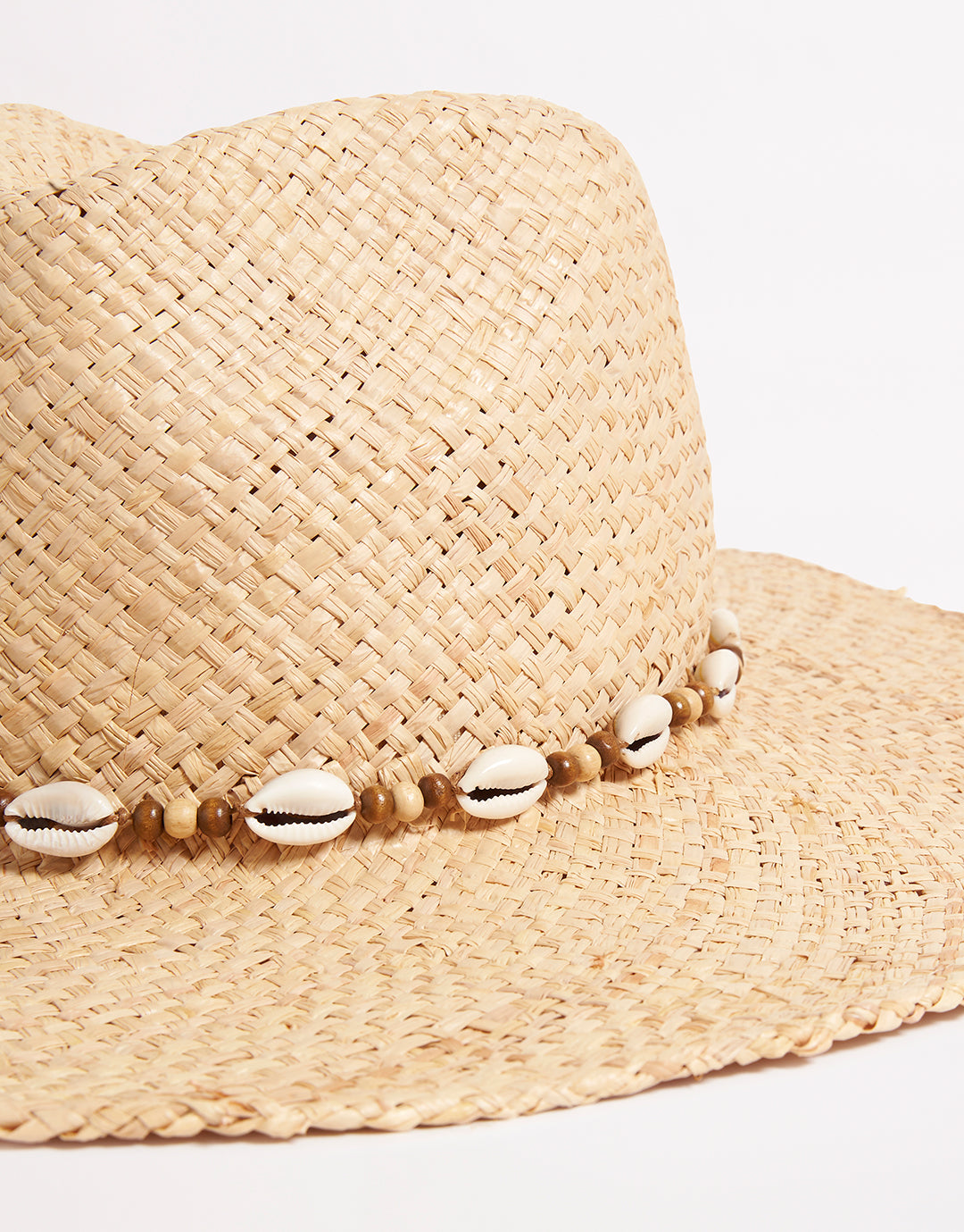 Raffia Cowgirl Hat - Natural - Simply Beach UK