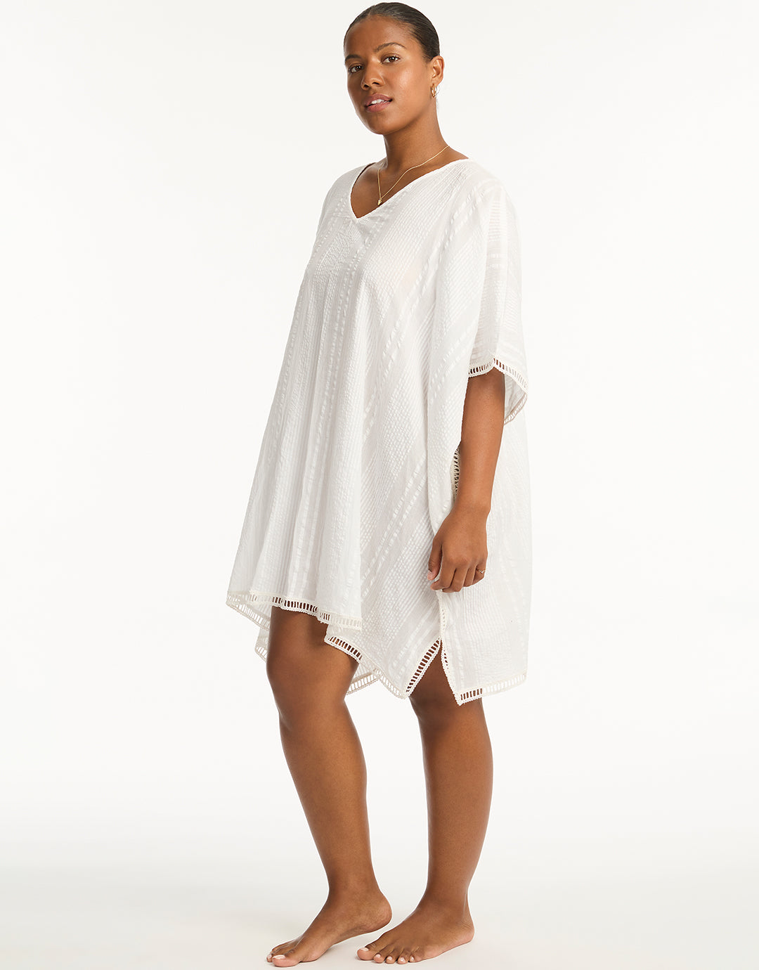 Heatwave Kaftan - White - Simply Beach UK