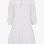 Solta Broderie Anglaise Dress - White - Simply Beach UK