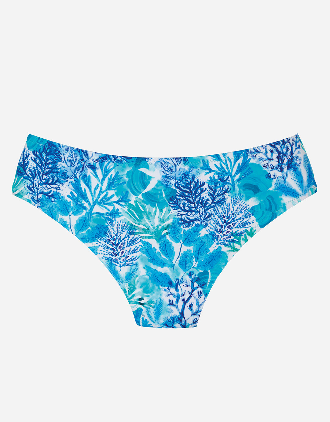 Coral Wide Side Bikini Pant Turquoise