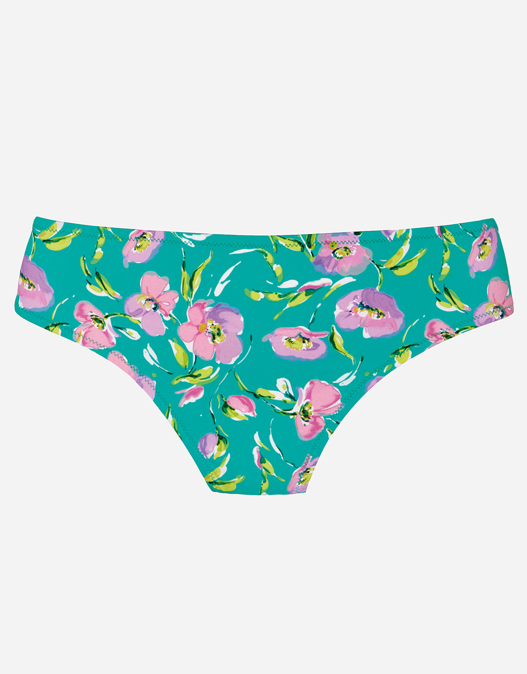 Blume Wide Side Bikini Pant - Mint Floral - Simply Beach UK