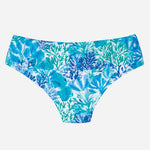 Coral Maxi Fold Bikini Pant - Turquoise - Simply Beach UK