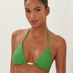 Dune Tri Bikini Top - Green - Simply Beach UK
