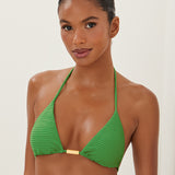 Dune Tri Bikini Top - Green - Simply Beach UK