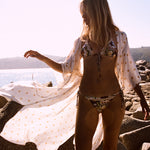 Treasured Trove Buttoned Dress - Sunny Cloud - Simply Beach UK