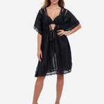 Profile Tutti Frutti Dress - Black - Simply Beach UK