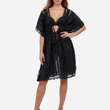 Profile Tutti Frutti Dress - Black - Simply Beach UK