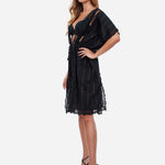 Profile Tutti Frutti Dress - Black - Simply Beach UK