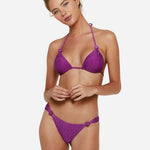 Louise Mia Cheeky Bikini Pant - Purple - Simply Beach UK