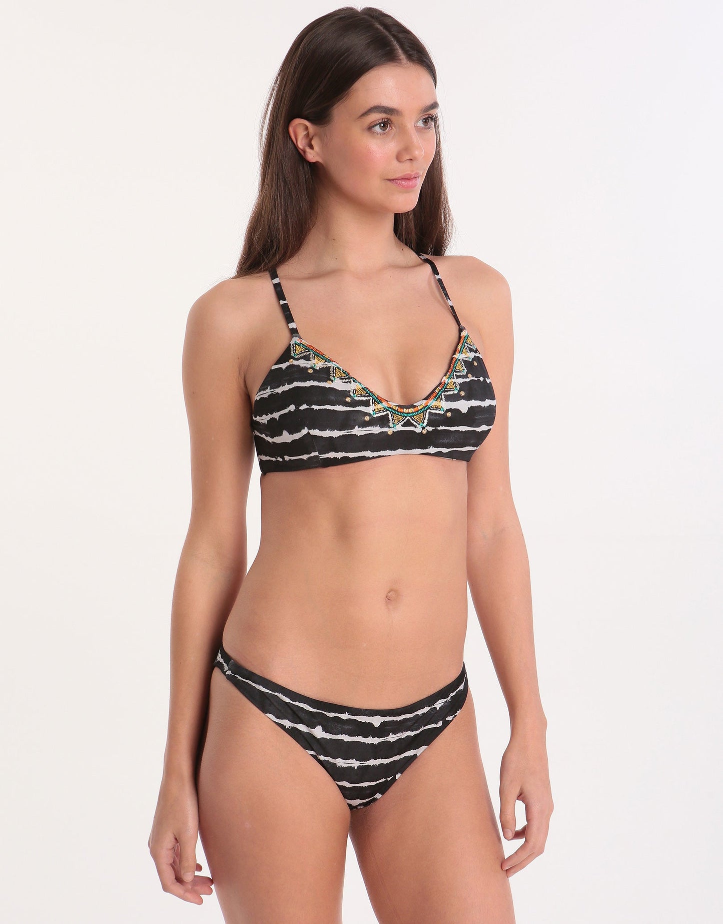 Banana Moon Couture Watamu Elina Brazilian Hipster Bikini Bottom - Black