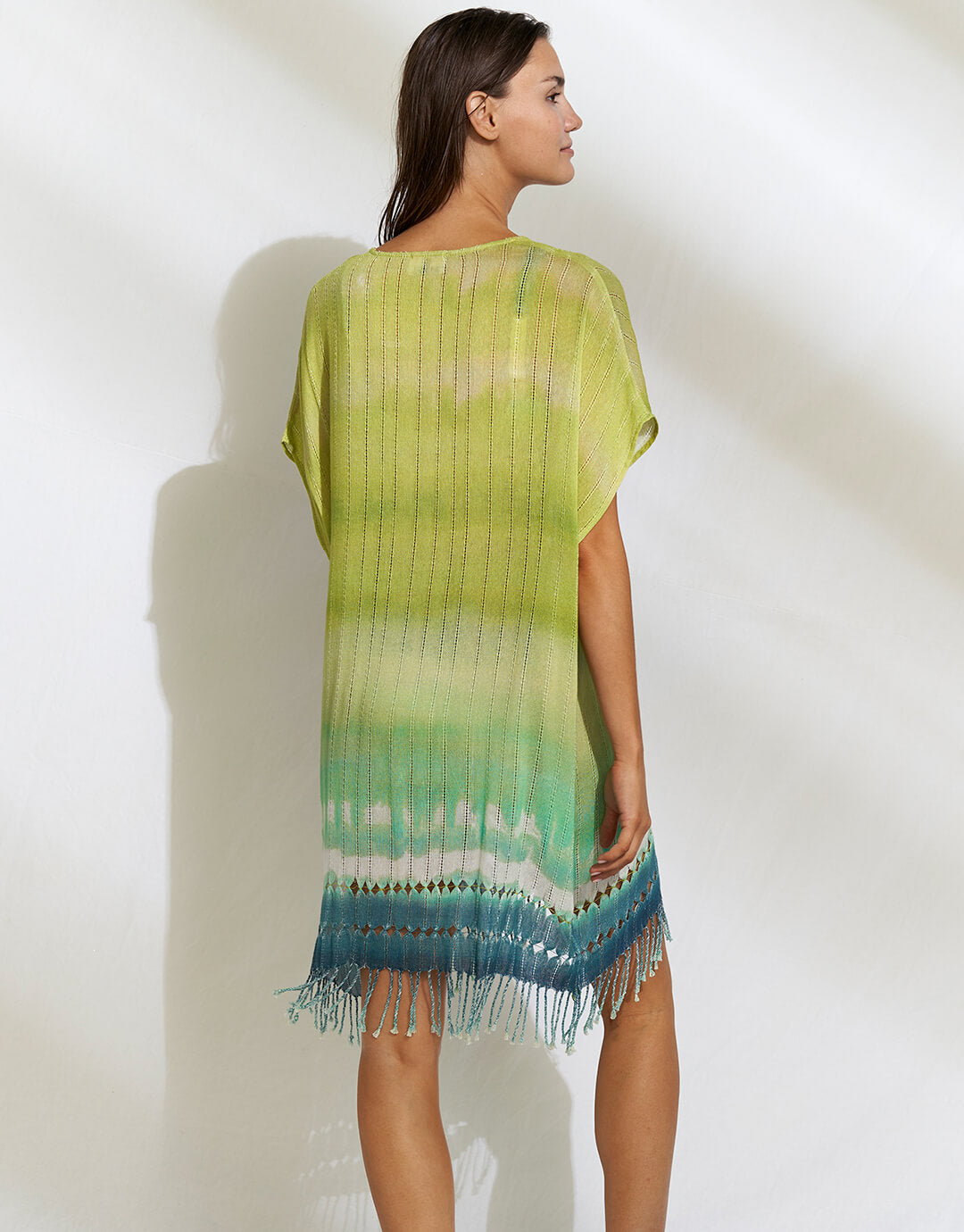 Ombre Flow Kaftan - Aqua Shades - Simply Beach UK