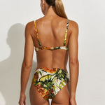 Optimist Underwired Bikini Top - Pina Colada - Simply Beach UK