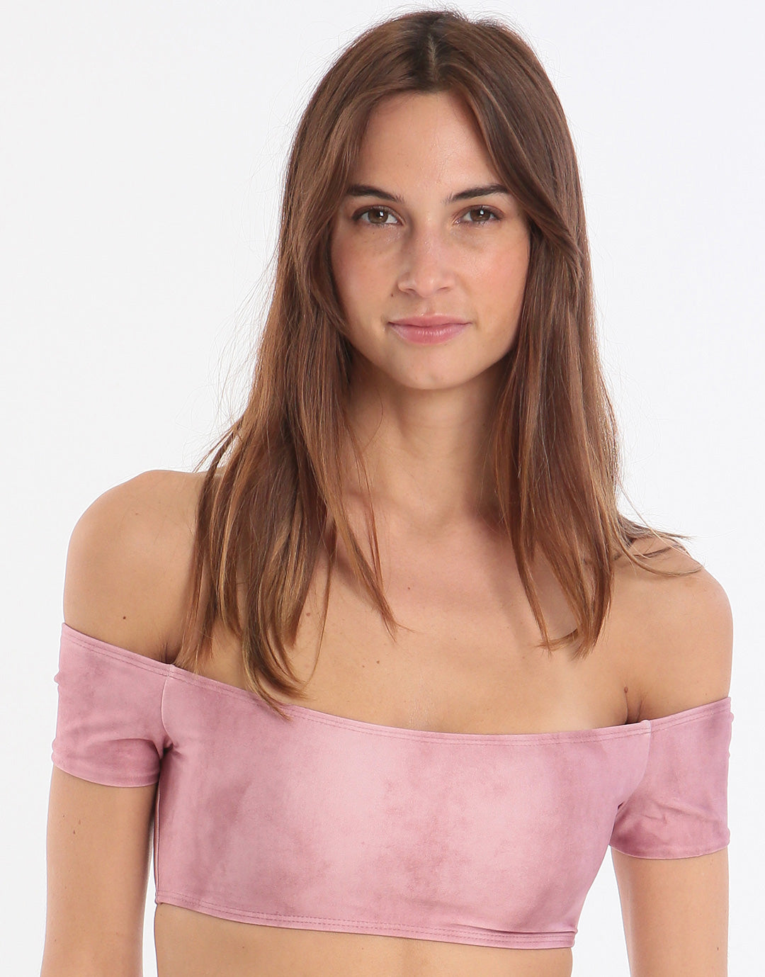 ViX Salar Shoulder Top - Light Pink