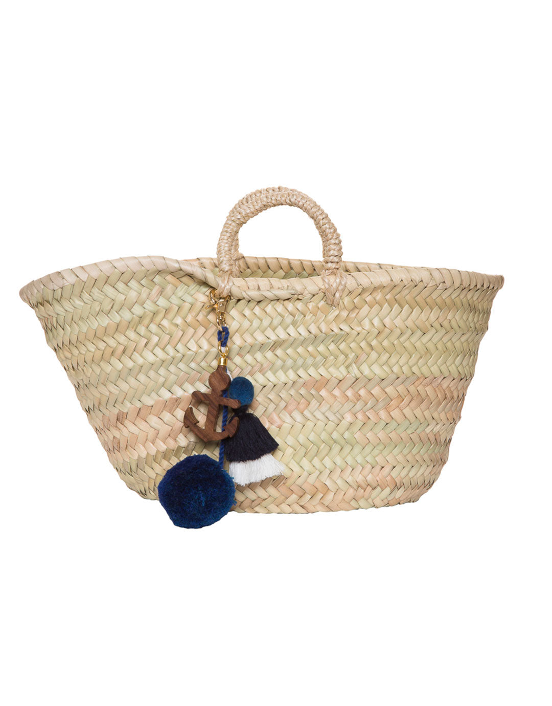 Ashiana Small Anchor Basket Bag - Natural