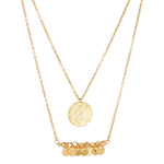 Ashiana Greek Island Necklace - Gold