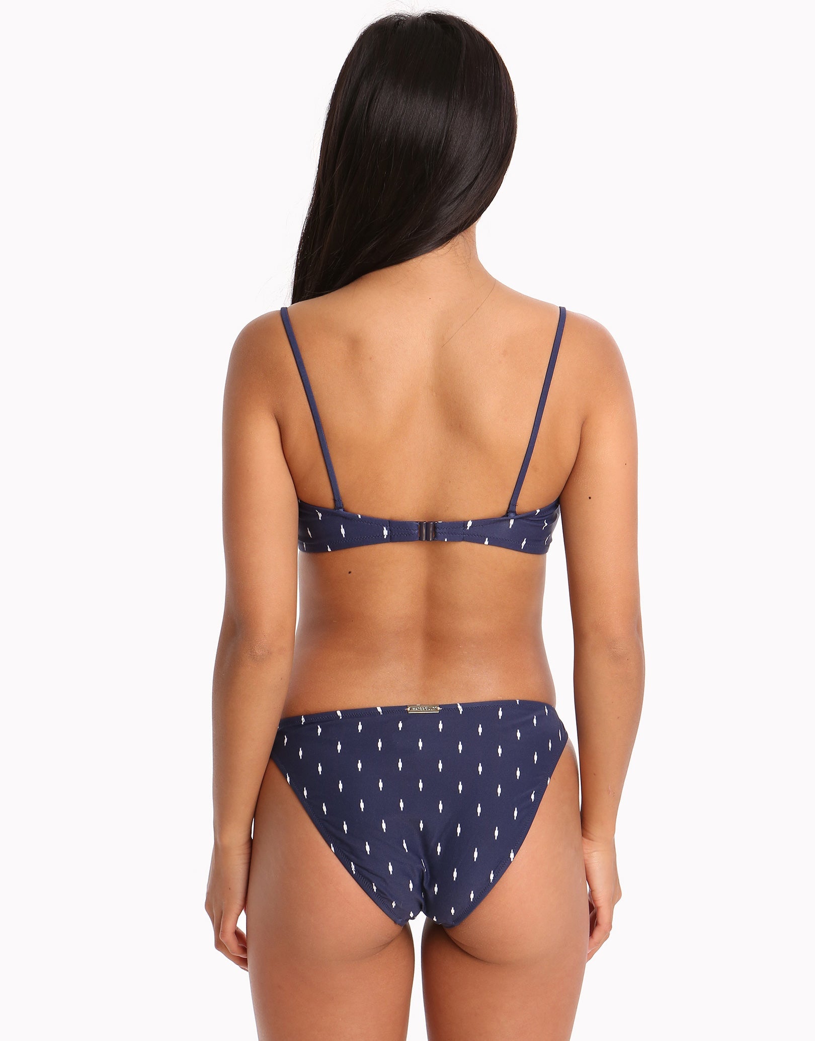 Watercult Artful Dot Bikini Bottom - Indigo