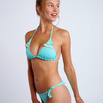 Colorsun Vola Bikini Pant - Aqua - Simply Beach UK