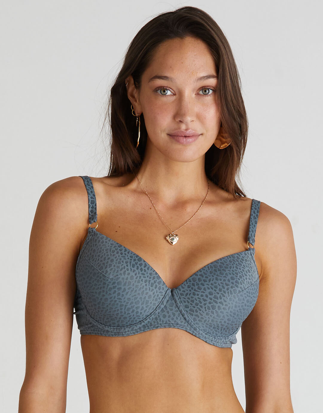 Dove Emily Moulded Bikini Top - Dove Grey - Simply Beach UK