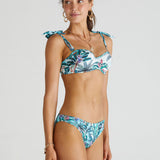 Muse Naomi Bandeau Bikini Top - Multi - Simply Beach UK