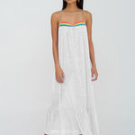 Braided Low Back Dress - White - Simply Beach UK