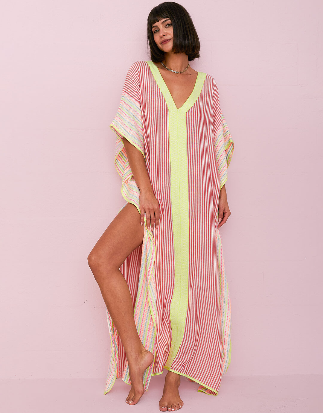 Contrast Stripe Thobe - Simply Beach UK