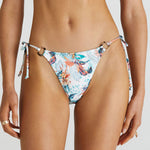 Bliss Kylie Tie Side Bikini Pant - Multi - Simply Beach UK