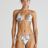 Bliss Bella Triangle Bikini Top - Mutli - Simply Beach UK