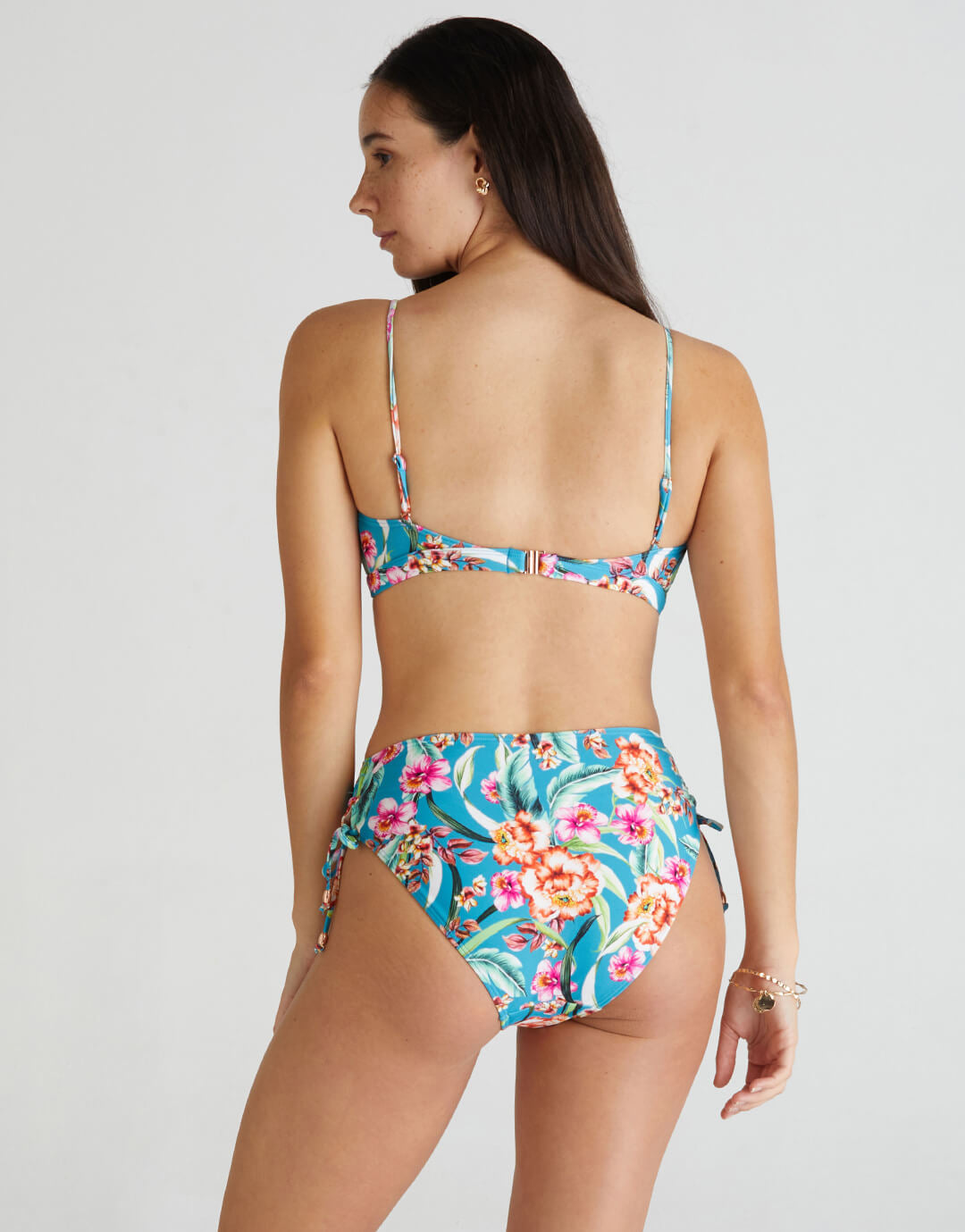 Melody Charlotte High Waist Bikini Pant - Multi - Simply Beach UK