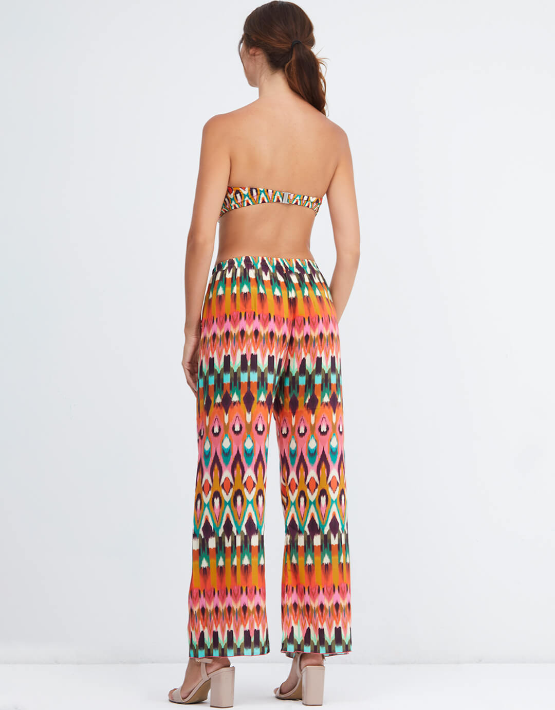 Ipanema Beach Pant - Pink Multi - Simply Beach UK