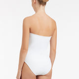 Jetset Bandeau Swimsuit - White - Simply Beach UK