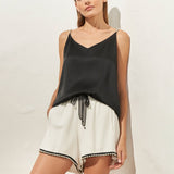 Pearl Camisole Top - Black - Simply Beach UK