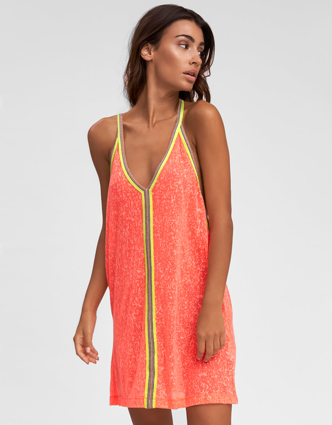 Pitusa Mini Sundress - Watermelon