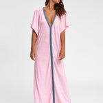 Pitusa Pima Abaya Dress - Light Pink