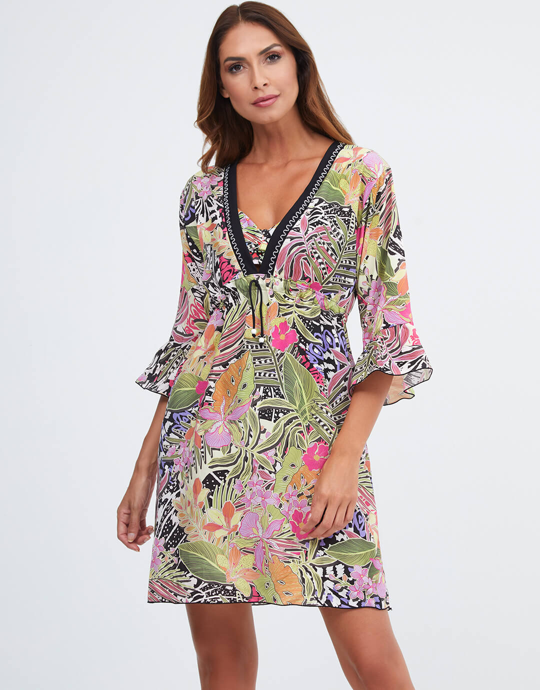 Palm Dress - Multi - Simply Beach UK