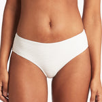 Spinnaker Mid Bikini Pant - White - Simply Beach UK
